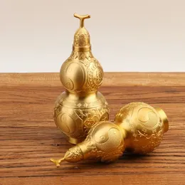 Gourd Feng Shui Wu Calabash Ornamentルーペンダント家事彫刻装飾テーブルホームゴールデンラッキーデコレーション装飾240124