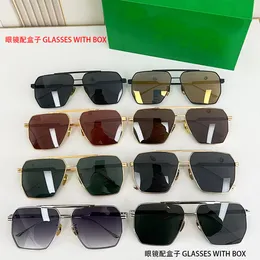 Летние солнцезащитные очки для женщин Модные мужские солнцезащитные очки Солнцезащитные очки большого размера в квадратной оправе с дизайнерским дизайном Пляжные солнцезащитные очки для женщин BOT1012 с коробкой