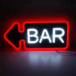 LED Neon Sign 110-250V PVC Gece Lambası LED BAR NEON SAYTI IŞIK TÜP EL YAPILI görsel sanat eseri çubuk kulüp duvar dekoru neon kapalı aydınlatma yq240126