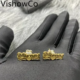 Charm-Ohrstecker, Hiphop, sexy, individuelle Bambus-Creolen, personalisierter Namensohrring, Bambus-Stil, individuelle Ohrringe für Frauen, Geschenk