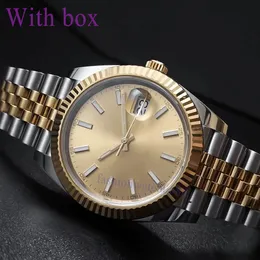 Mens Watch Designer Watch Yüksek kaliteli mekanik otomatik saat kadın tasarımcısı 31mm 36mm 41mm altın klasik saat toptan yüksek kaliteli erkek ve kadın saat