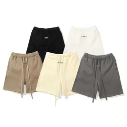 Herren Shortwig Ess kurze Shorts für Herren, bequem, Damen, Unisex, kurze Kleidung, 100 % reine Baumwolle, Sportmode, große Größe bis 3XL F0OD