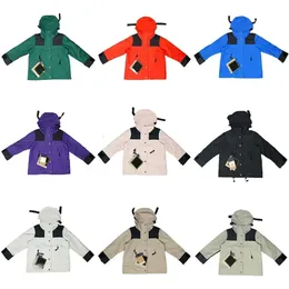 Designer Baby Kinder technische Jacke Frühling Herbst Windrunner T-Shirt Mode mit Kapuze Sport Windjacke lässig Reißverschluss Outdoor Kinder Jacken 37