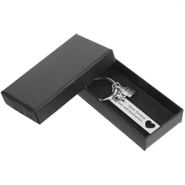 Keychains Housewarming Keychain Home Key Ring Bag Pendant Handväska Purse ryggsäck Charm Gift Moving House Gifts