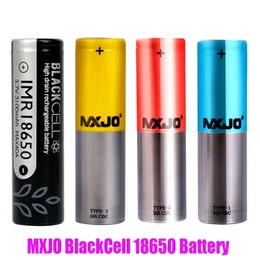 100% original mxjo 18650 bateria blackcell 35a 40a amarelo azul vermelho 3000mah 3100mah 3500mah baterias de lítio em estoque