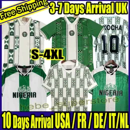 S-4XL 2024 Nigeria OKOCHA Maglia da calcio HOME 23 24 via Okechukwu IGHALO AHMED MUSA Ndidi MIKEL IHEANACHO Maglie da calcio da uomo