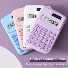 Calculators Mini Solar Calculator Portable Calculator Cute 8 Digits LCD Electronic Home Office Calculator For Kid Primary School Calculator