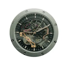 Watch Mens 시계 자동 기계식 중공 시계 클래식 스타일 42mm 풀 스테인레스 스틸 5 ATM 방수 사파이어 슈퍼 Luminous