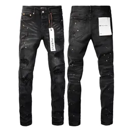 Jeans de marca roxa American High Street Jeans Hole Ruin Robin Religion Pants Paint Suain Devise 65495631