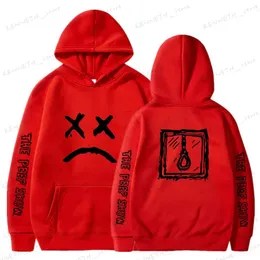 남자의 후드 땀 촬영 힙합 릴 peep 후드 헬 소년 남자 여자 후드 풀 오버 남성 여성 sudaderas cry baby hood hoddie 땀 셔츠 t240126