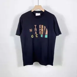 Moda casual da uomo designer scuola di lusso classica primavera/estate 2024 nuovo cotone a maniche corte da uomo e da donna può G North Family Co girocollo T-shirt