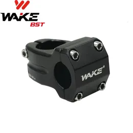 Wake mtb mountain bike stem 222mm254mm guiador liga de alumínio 286mm254mm garfo acessórios da bicicleta estrada bmx ciclismo 240118