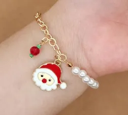 Strang-Armband, schön und praktisch, galvanisch beschichtet, für Damen, Weihnachtsbaumschmuck, Geschenk für das Jahr, Urlaub