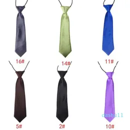 Bow Ties School Boy Uniform Necktie Fashion Neck Tie الأطفال