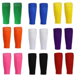 Sportsocken 2023 Beinwärmer Basketball Fußball Herren Sportsocken Erwachsene Elastischer Fußball Schienbeinschutz Wadensocken Kinderbeinstützensocken YQ240126