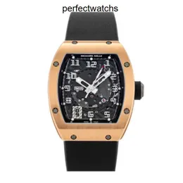 Mechanical Watch RM Wrist Watch Richardmiille Wristwatch RM005 Automatic Rose Gold Men Strap Watch Date RM005 AE PG SW