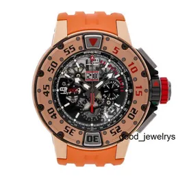 Luxury Watch RM Wrist Watch Richards Milles Wristwatch RM032 Flyback Timing Diving Car Gold Men's Watch RG