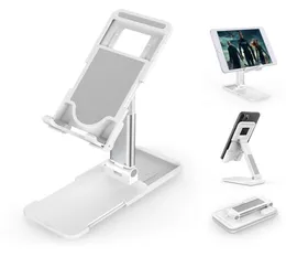 Supporti per telefono pieghevoli Supporto da tavolo Staffa di supporto per telefoni da tavolo regolabile in altezza per angolo per tablet smartphone PC9921135