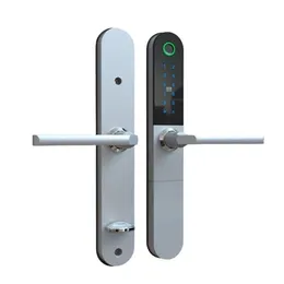 Larksamrt ttlock App Bluetooth Tuya Wi -Fi Digital Brak kluczowej antykradzieżowej linii palców Bluetooth Smart Door Lock A2033