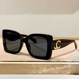 Chennal Luxury Designer Sunglasses 남자 여성 사각형 선글라스 Unisex Designer Goggle Beach Sun Glasses Retro Frame Luxury Design UV400 Box Breaty Good