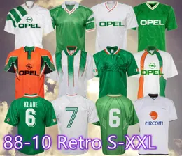 1988 2002 Keane Retro Irelands Soccer Jersys 1988 1990 1992 1996 1997 02 03 클래식 빈티지 아일랜드 McGrath Duff Staunton Houghton McAteer
