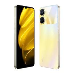 Téléphone portable d'origine Oppo Realme V30 5G intelligent 6 Go de RAM 128 Go de ROM Octa Core MTK Dimensity 700 Android 6,5" 60 Hz LCD Plein écran 13 MP 5000 mAh Face ID Téléphone portable avec empreinte digitale