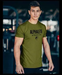 Men's T-Shirts LETE 2023 new Men Muscle Tshirt Bodybuilding Fashion Cotton Shirts for Men Workout Casual Daily Wear Streetwear T240126