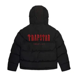 Trapstar London Decoded Hooded Puffer 2.0 Ice Blue Куртка Толстовка с вышивкой и надписью Зимнее пальто q4