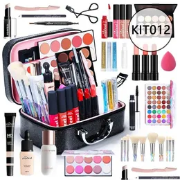 Make-up-Sets Popfeel Set Fl Beginner Make Up Collection All In One Girls Light Cosmetics Kit Drop Delivery Health Beauty Dhnzc Dhung