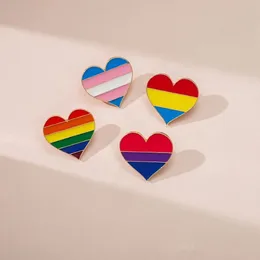 22colors LGBT rainbow love flag enamel pins baby girl childhood comic enamel pins Cute Anime Movies Games Hard Enamel Pins Collect Cartoon Brooch Badges