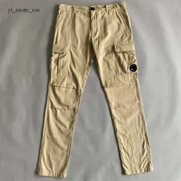 Pantsmens Cp Companyspants Mais novo vestuário tingido carga uma lente Cp Companys Calças masculinas calças táticas soltas treino tamanho Cp Compagny 7859