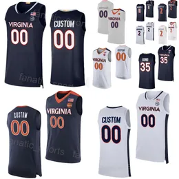 Universidad Virginia Baloncesto 11 Isaac McKneely Jerseys College 35 Leon Bond III 13 Ryan Dunn 0 Blake Buchanan 2 Reece Beekman 34 Jacob Groves Número de nombre personalizado