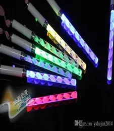 ألعاب عيد الميلاد LED CHEER GLOW العصي الاكريليك فقاعة فلاش العصا للأطفال ألعاب الحفلات الموسيقية الحفلات ديسكو الحفلات Supplies3986186