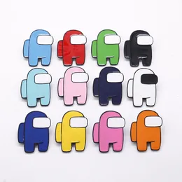 12colors boys childhood game baby girl childhood comic enamel pins Cute Anime Movies Games Hard Enamel Pins Collect Cartoon Brooch Badges