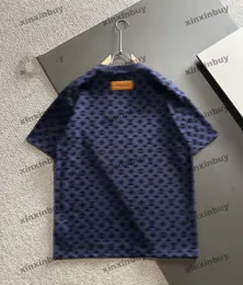 Mens Cotton Blend V Neck T Shirt With Polka Dot Print Short