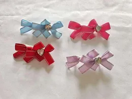 Собачья одежда 2024 Pet Acsosoirs Clip Clip Grooming Bow Hairpin 20 шт./Лот