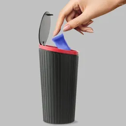 Interior Accessories Car Trash Can Vehicle Waste Holder Bin Portable Mini Dustbin Automotive Garbage