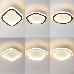 Taklampor Modernt LED -ljus 3000/4000/5000K 3 Färgtemperaturer Förändrat spolmontering för hallkorridor