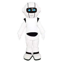 2024 Cute Robot Head Mascot Costume Cartoon theme character Carnival Unisex Halloween Carnival Adults Birthday Party Fancy Outfit For Men Women