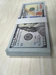 Copia denaro reale formato 1:2 giocattoli per bambini simulati falsi conteggio coupon esercizio 100 banca ac Oxhah