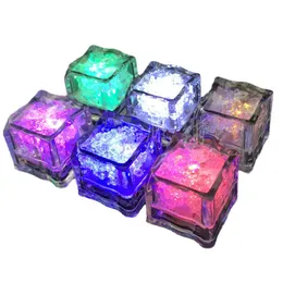 Cubos de gelo LED coloridos outras luzes luminosas brilhantes indução casamento festival natal bar ktv brinquedos