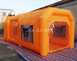 wholesale Attractive Portable Inflatable Spray Paint Booth Tent / Airblown Car Spray Booth For Car