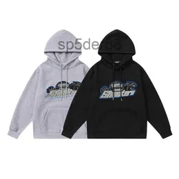 Designerkläder Mens Sweatshirts Hoodie Trapstar broderad tigerhuvjacka med plyschisolering för män Womens Sports Leisure Sweaters Trend 6e 5euk