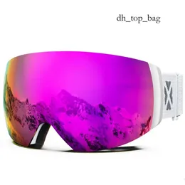 Ski Goggles MAXJULI Professional Magnetic Double Layers Lens Antifog Uv400 Ing Snowboard Glasses Snowmobile for Men Women M6 221130 Ski Goggles 5637