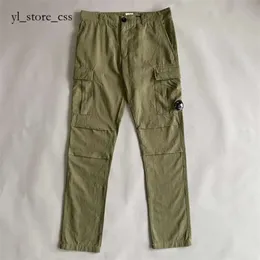 Pantsmens Cp Companyspants Newest Garment Dyed Cargo One Lens Cp Companys Pants Men Tactical Trousers Loose Tracksuit Size Cp Compagny 9731