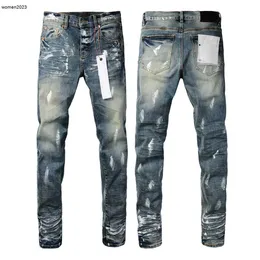 Designer jeans för mensbyxor lila jeans lila jeans mens jeans orolig svart rippad cyklist smal fit motorcykel mans staplade jeans män baggy jeans 27 jan