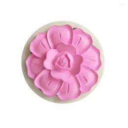 Stampi da forno Stampo in silicone per fiori 3D Stampi per cioccolato Ritmo secco Biscotti Cucina Sugarcraft Strumenti per decorare torte fondenti