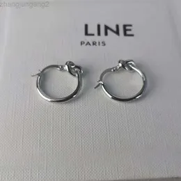 Designer Celins Jewelry Saijia's New Celi Knot Earrings Are Versatile and Simple French Earrings Are Popular in Design