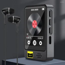 8/16/32/64GB Taşınabilir HiFi Müzik Çalar Bluetooth uyumlu 5.2 MP3 MP4 Öğrenci Walkman Dahili Hoparlör Sevgili