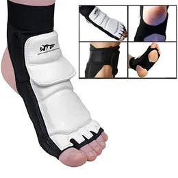 Yetişkin çocuk koruma çorapları taekwondo ayak koruyucusu ayak bileği destekleme ayak eldivenleri savaşı koruma kickboksu bot wtf onaylı koruma 240122